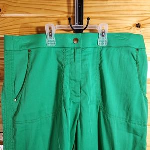 Chicos Capris | Secret Stretch Luxe Utility Convertible Crop Ankle Pant Women S